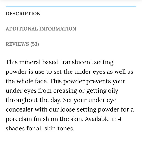 YC o l l e c t i o n • P o w d e r • - Picture 3 of 3